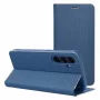 OEM Dėklas su atvartu Samsung A54 5G Luna Book Carbon Blue