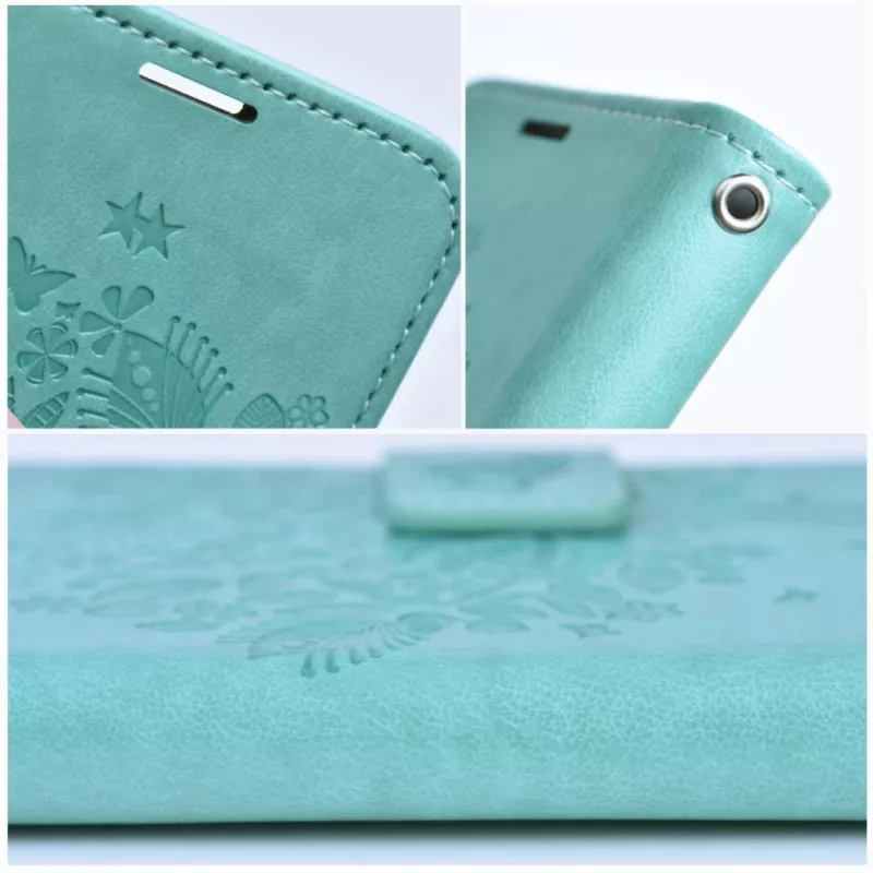 OEM Flip Case, skirtas Samsung Galaxy A54 5G Mezzo Book Tree Green