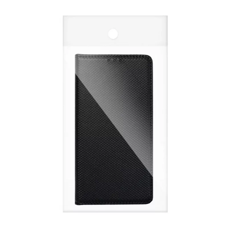 OEM atverčiamas dėklas, skirtas Xiaomi Redmi Note 10 5G / Poco M3 Pro / Poco M3 Pro 5G - Smart Book Cover juodos spalvos