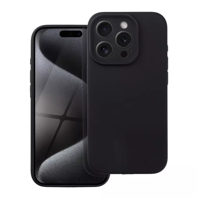 OEM Silikoninis Dėklas, Skirtas Apple iPhone 16 Pro Max 2mm Juodas