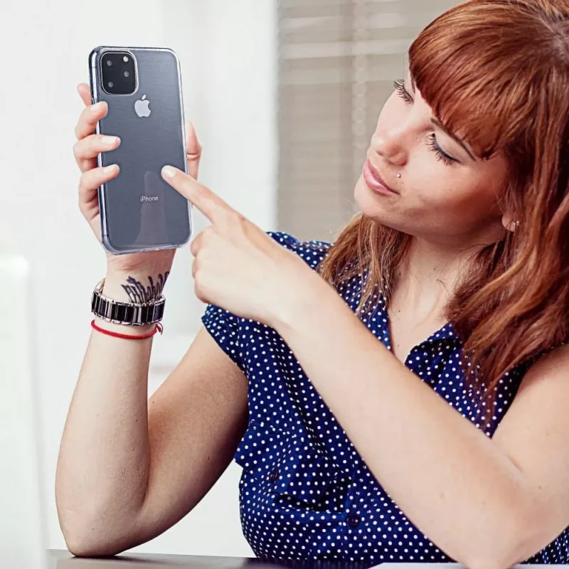 OEM itin plonas 0,5 mm galinis dėklas, skirtas „Xiaomi Redmi 9A / 9AT“, permatomas