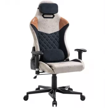 OFFC CHR HAPPYGAME 9301 Gaming Chair Black/Brown/Beige