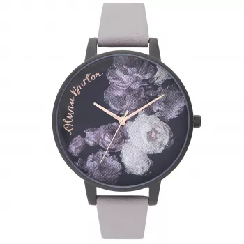 Olivia Burton Moteriškas Abstraktus Gėlių Laikrodis OB16AD11 - 38mm Rožinio Aukso Nerūdijantis Plienas