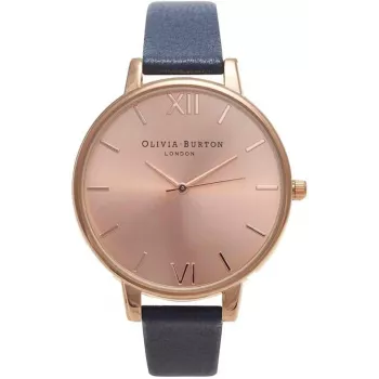 Olivia Burton Women's Big Dial Watch OB13BD13B 38mm Rose Gold Tone and Grey