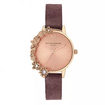 Olivia Burton Women's Celestial Watch OB16CB21 - 30mm Rose Gold Stainless Steel Mesh