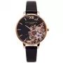 Olivia Burton Moteriškas Dangaus Laikrodis OB16CS01 - 38mm Rožinio Aukso Nerūdijančio Plieno Tinklinis Dirželis