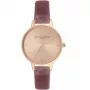 OLIVIA BURTON Moteriškas Daisy Chain kvarcinis laikrodis OB16DE03 34mm Rožinis auksas Nerūdijantis plienas Tinklelis