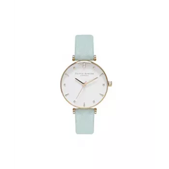 Olivia Burton moteriškas laikrodis OB16AM143 30mm rožinio aukso nerūdijančio plieno tinklelis