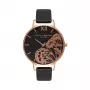 Olivia Burton Moteriškas Laikrodis OB16AM97 38mm Sidabrinis Nerūdijančio Plieno Tinklinis Apyrankė