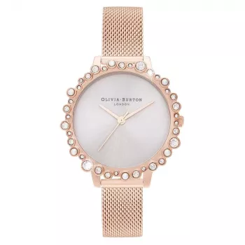 Olivia Burton Women's Watch OB16US50 30mm Rose Gold Stainless Steel