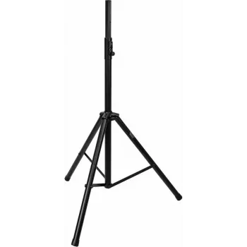 OMNITRONIC LCK-2 garsiakalbių stovas, reguliuojamo aukščio 100-180 cm, maks. apkrova 30 kg, 35 mm flanšas, plieninis, juodas 60004186