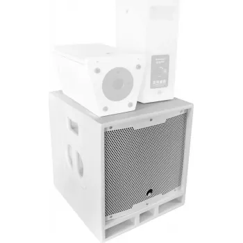 OMNITRONIC MAXX-1206DSP 2.1 aktyvioji žemųjų dažnių kolonėlių sistema 12 inch balta 11039065