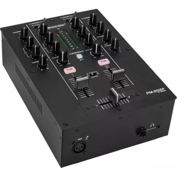 OMNITRONIC PM-202F 2 kanalų DJ mixeris su filtru ir Bluetooth 10006863