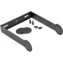OMNITRONIC pasukamas laikiklis PAS-210/210A MK4 garsiakalbio sieniniam tvirtinimui, plieninis, juodas, 10 kg apkrova 11039573