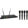 OMNITRONIC UHF-604 4 kanalų UHF belaidė mikrofonų sistema 520-554 MHz 13063605
