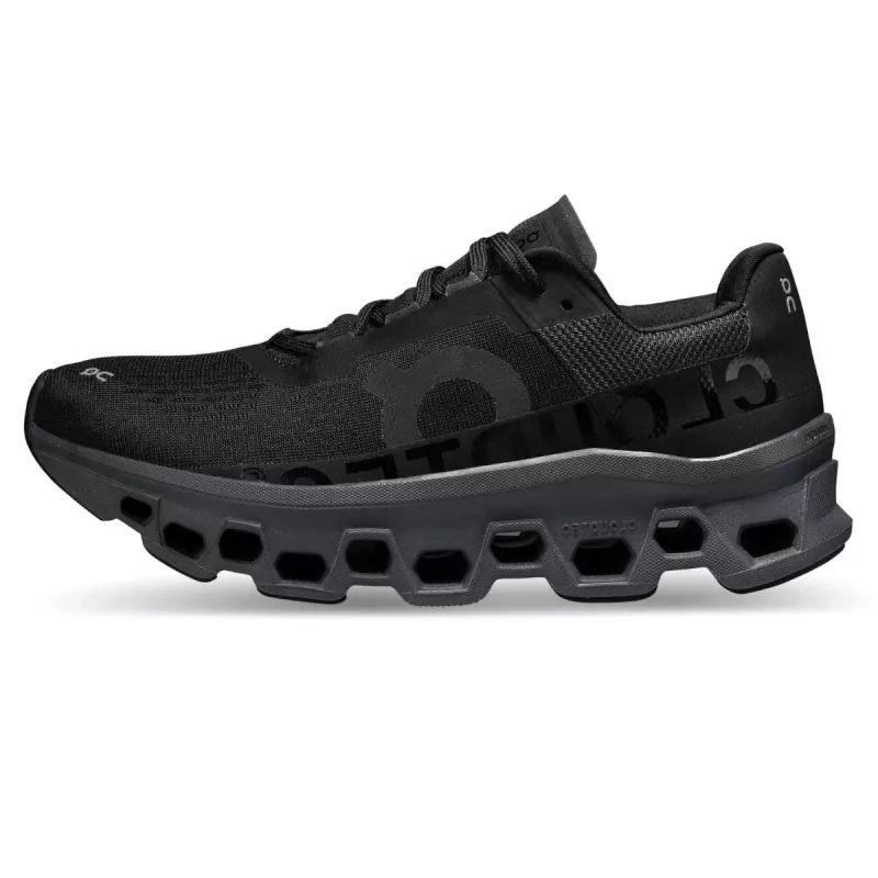 ON Cloudmonster Women's Running Shoes Black/Magnet