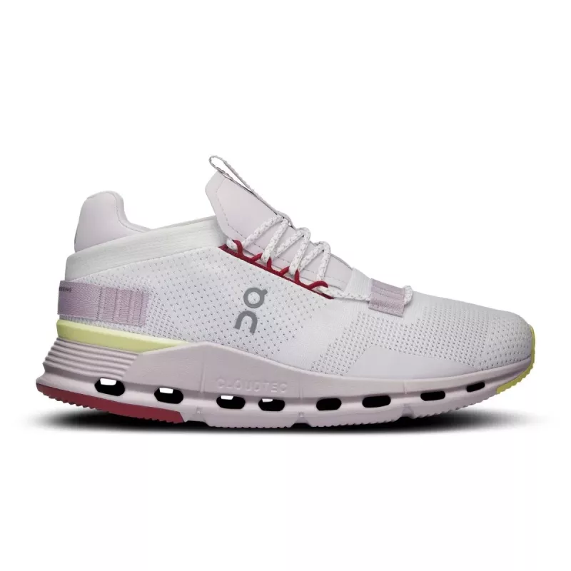 ON Cloudnova Undyed-White/Fade moteriški laisvalaikio bėgimo bateliai