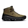 ON Cloudrock Mid Waterproof vyriški žygiavimo batai Hunter/Black