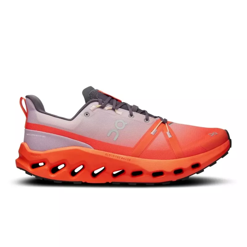 On Cloudsurfer Trail WP Women's Trail Running Shoes Mauve/Flame