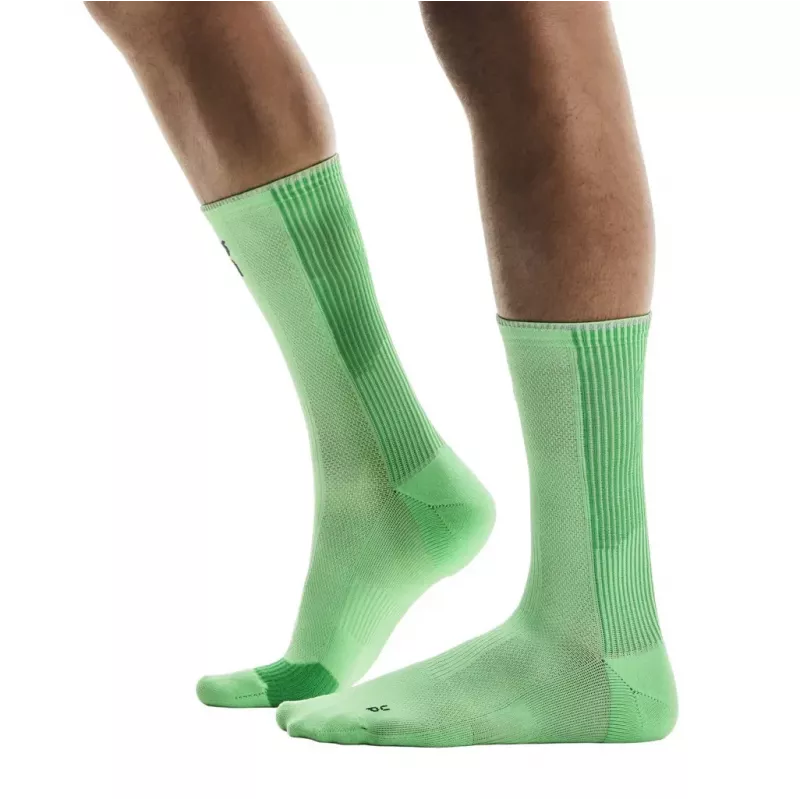 ON Performance Run Sock High Honeydew/Parsley