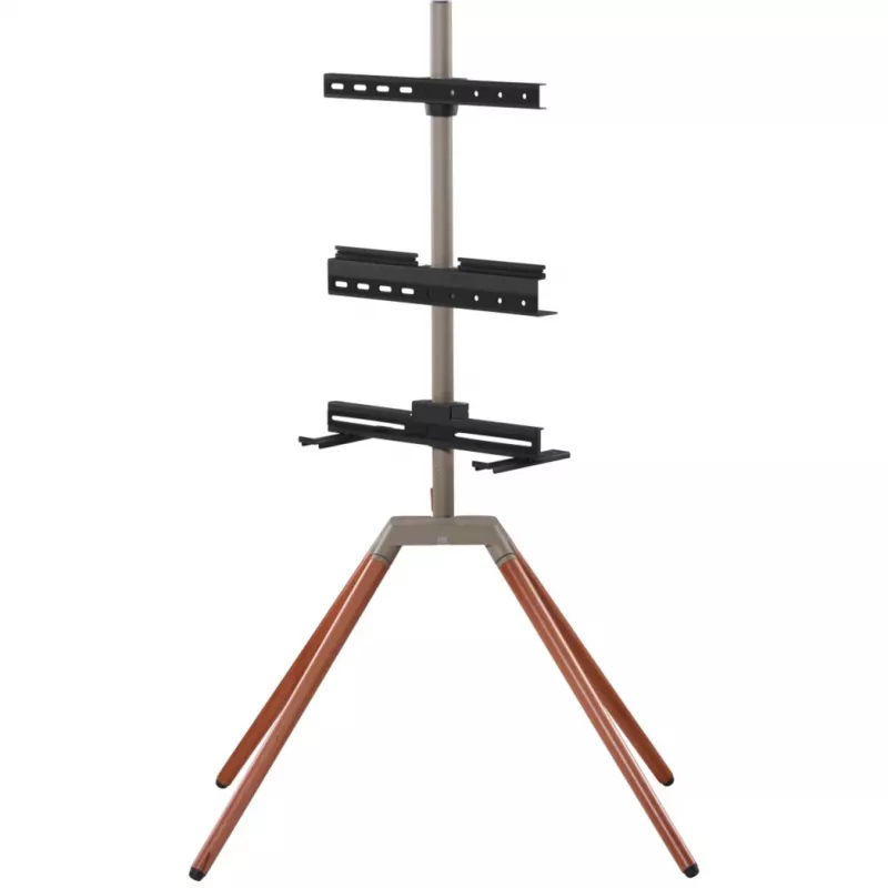 ONE FOR ALL Universalus TV stovas Quadpod 32-65 colių televizoriams, 30kg, VESA 400x400, juodas