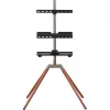 ONE FOR ALL Universalus TV stovas Quadpod 32-65 colių televizoriams, 30kg, VESA 400x400, juodas