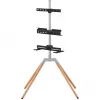 One for All Universal TV Stand Quadpod (Silver/Black)