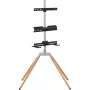 One for All Universal TV Stand Quadpod (Silver/Black)