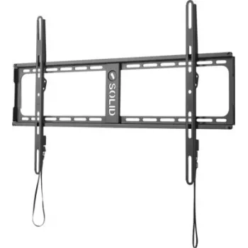 One For All WM4615 Solid FLAT fiksuotas TV sieninis laikiklis 32-90 colių televizoriams, VESA 200x200 iki 800x400, 100 kg talpa, Easy Lock & Release, juodas