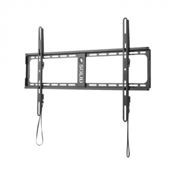 One For All WM4615 Solid FLAT fiksuotas TV sieninis laikiklis 32-90 colių televizoriams, VESA 200x200 iki 800x400, 100 kg talpa, Easy Lock & Release, juodas