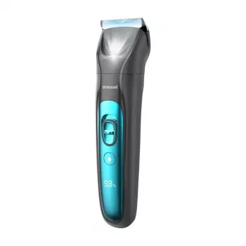Oneisall 4-in-1 Pet Clipper Kit FC10 - Belaidis įkraunamas šunų ir kačių kirpimo aparatas su keraminiu peiliuku, 4 šukomis, USB įkrovimu