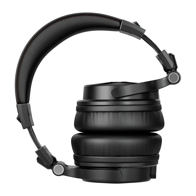 ONEODIO Studio Max 2 belaidės ausinės, uždengiančios ausis, su Bluetooth 5.2, 72 val. baterija, CVC 8.0 mikrofonu, sulankstomu dizainu (juodos)