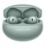 OnePlus Buds 4 Green True Wireless Noise Cancelling Earbuds su koaksialiniais dvigubais tvarkyklėmis, 49dB ANC, 44h baterija, IP55, Bluetooth 5.3, LHDC, erdvinis garsas, Clear Sea Blue