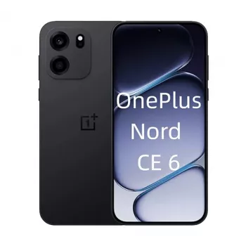 OnePlus Nord CE 6 5G Dual SIM 8GB RAM 256GB Midnight Black išmanusis telefonas su 6.72 colio 120Hz ekranu, 108MP kamera, 5000mAh 67W įkrovimu