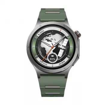 OnePlus Watch 4 46mm AMOLED GPS išmanusis laikrodis - Evergreen