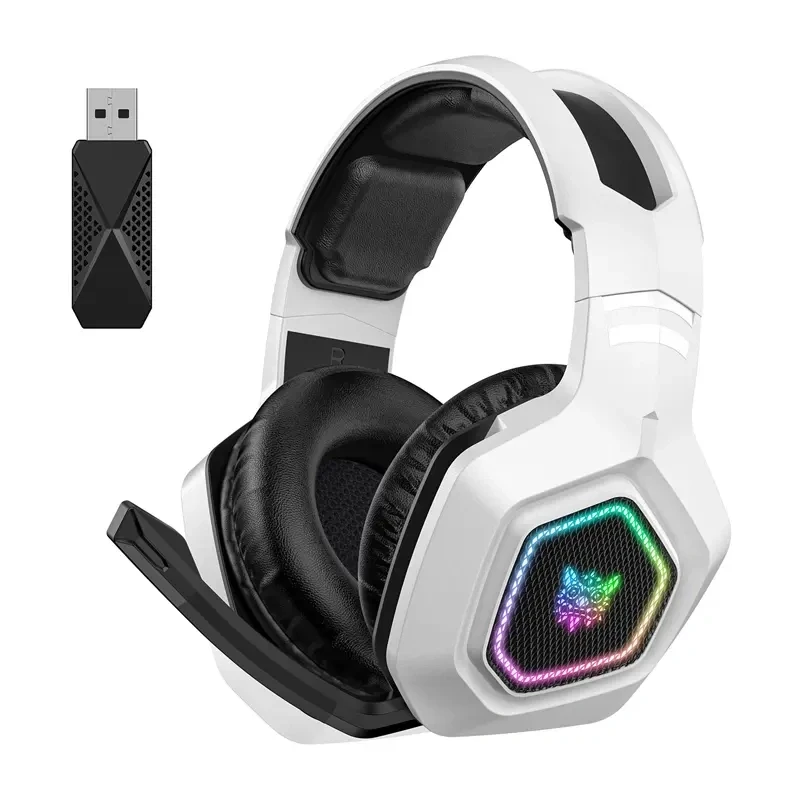 ONIKUMA B100 Wired Gaming Headset with Microphone, White