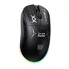 ONIKUMA DM03 RGB žaidimų pelė – laidinė optinė 6400 DPI, 7 programuojami mygtukai, ergonomiškas dizainas dešinei rankai, juoda