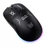 ONIKUMA DM03 RGB žaidimų pelė – laidinė optinė 6400 DPI, 7 programuojami mygtukai, ergonomiškas dizainas dešinei rankai, juoda