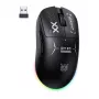 ONIKUMA DM03 RGB žaidimų pelė – laidinė optinė 6400 DPI, 7 programuojami mygtukai, ergonomiškas dizainas dešinei rankai, juoda