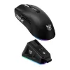 ONIKUMA DM07 RGB žaidimų pelė juoda 6400 DPI laidinė optinė 7 mygtukai