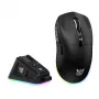 ONIKUMA DM07 RGB žaidimų pelė juoda 6400 DPI laidinė optinė 7 mygtukai