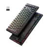 ONIKUMA G83 Gaming Keyboard (Juoda) - Mechaninė RGB apšviesta laidinė USB pilno dydžio klaviatūra su mėlynais jungikliais