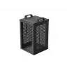 Open Rack 10 9U 280x300 juodas sieninis atviras stovas