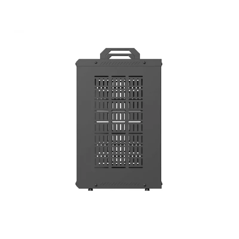Open Rack 10 9U 280x300 juodas sieninis atviras stovas