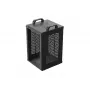 Open Rack 10 9U 280x300 juodas sieninis atviras stovas