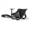 Oplite 104317 NitroKart V2 Racing Cockpit – juodo plieno sim racing važiuoklė su atlošiama kėde