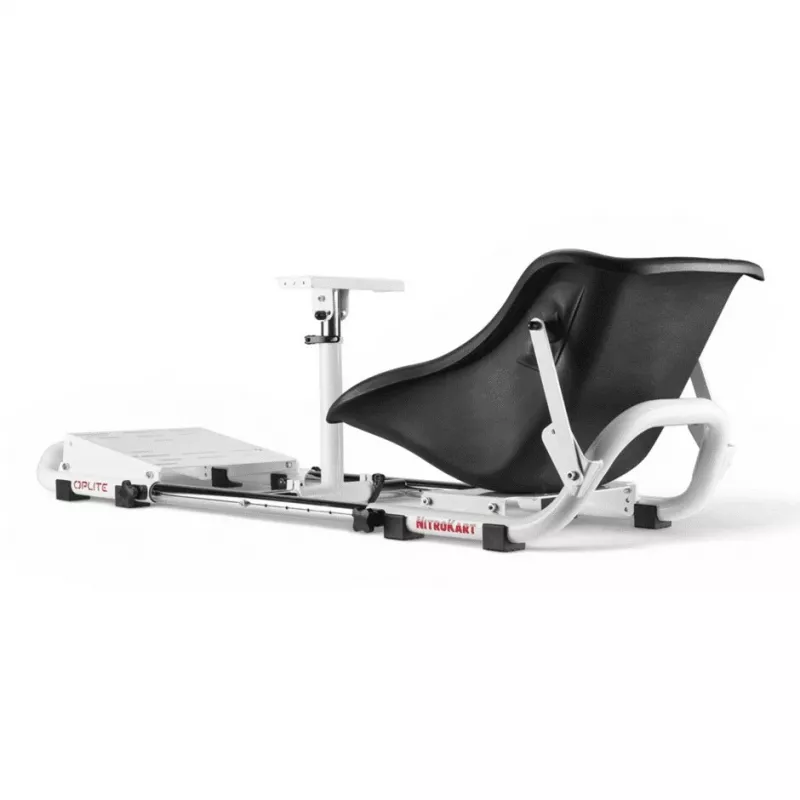 Oplite 104318 Racing Cockpit – Sim Racing važiuoklė su reguliuojamais vairo ir pedalų laikikliais
