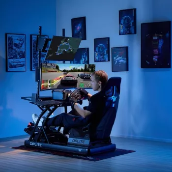 Oplite Cockpit Chassis R8 Fury juodas mažmeninė prekyba krovininis siuntimas