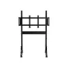 Oplite Nitrokart Monitor Stand V2 Black - Grindinis stovas vienam monitoriui, skirtas skrydžio ir lenktynių simuliatoriams, iki 49 inch, VESA 75x75 iki 200x200, reguliuojamas aukštis 700-1000mm, pakreipimas/pasukimas/rotacija, plienas