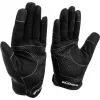 Oplite OP-GLOVE M Sim Racing Gloves - Juoda - Dirbtinė oda - Poliesteris - Silikonas - Spandeksas - 100 mm - 224 mm - 150 g